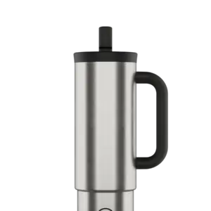 Borraccia 24Bottles Brushed steel Straw Cup 800