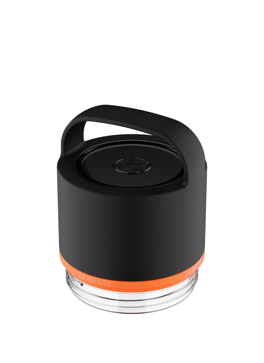 Spin Bottle Lid 24Bottles Black
