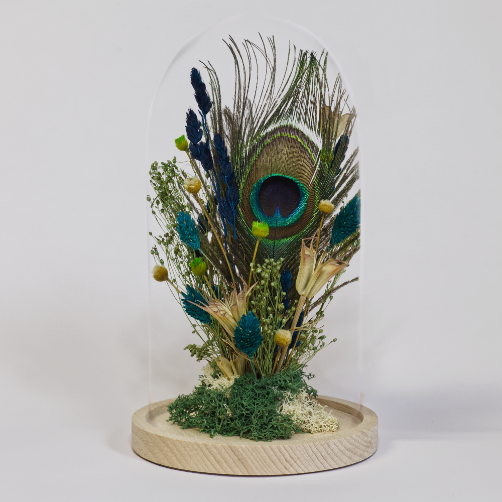 Campana di fiori essiccati Bosco2
