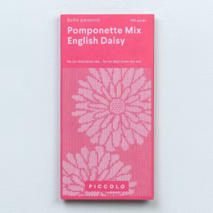 Piccolo Seeds – Pomponette mix English Daisy