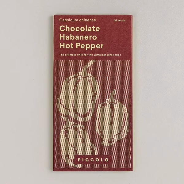 Piccolo Seeds – Chocolate Habanero Hot Pepper