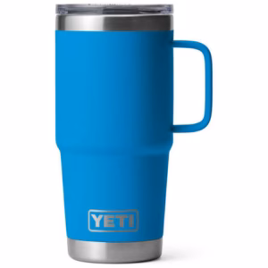 YETI Rambler 20 oz Travel Mug – Big Wave Blue