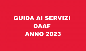 GUIDA AI SERVIZI CAAF ANNO 2023