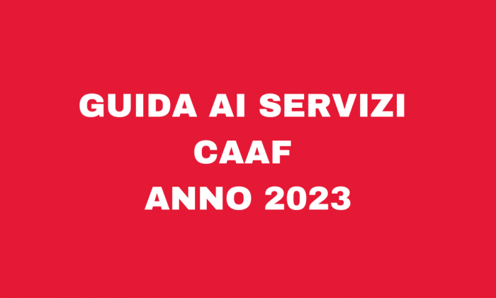 Guida Ai Servizi Caaf 2023 Cgil Cesena 8117