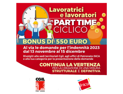 bonus 550 euro part time ciclico