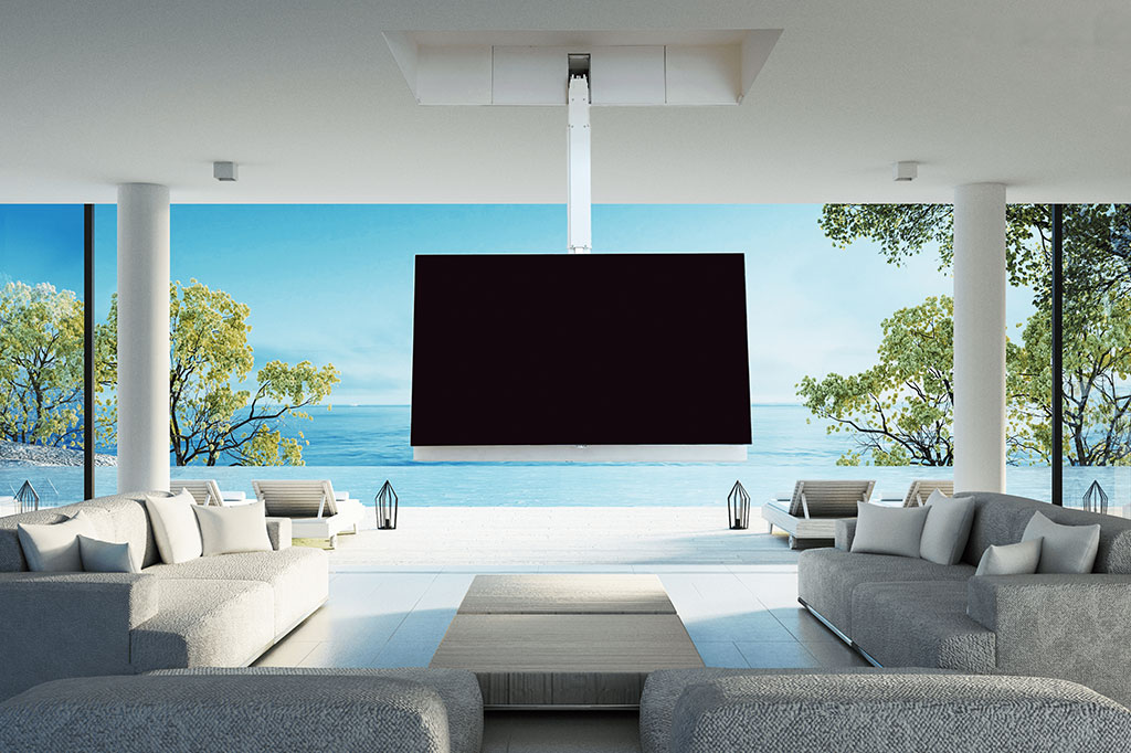 Motorized TV Lifts for Ceiling