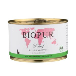 Biopur Adult Pecora, Riso e Carote Umido per Cani 400 g