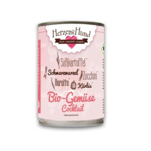 Herzens Hund Cocktail di Verdure Bio Umido per Cani