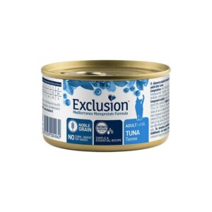 Exclusion Mediterraneo Adult Tonno Noble Grain Umido per Gatti