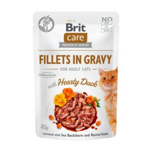 Brit Care Filetti con Anatra in Salsa per Gatti