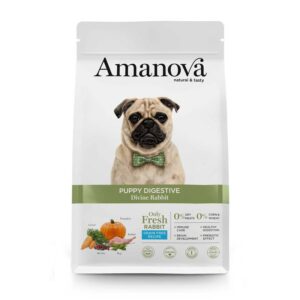 Amanova Puppy Digestive Coniglio per Cani