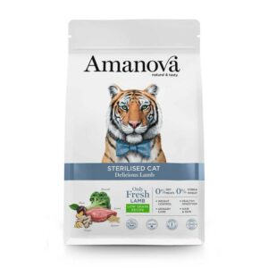Amanova Adult Sterilized all'Agnello per Gatti