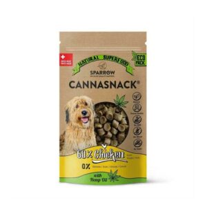 Sparrow Pet CannaSnack con CBD al Pollo per Cani