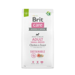Brit Care Sustainable Adult Small Pollo e Insetti Per Cani