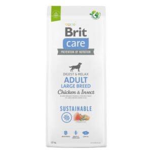 Brit Care Sustainable Adult Large Pollo e Insetti Per Cani