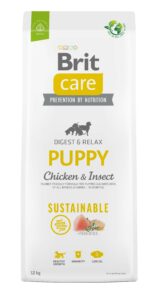 Brit Care Sustainable Puppy Pollo e Insetti Per Cani